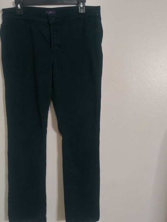 NYDJ Denim - NYDJ NOT YOUR DAUGHTER'S JEANS Womens 12P Green Leggings Jeggings Denim